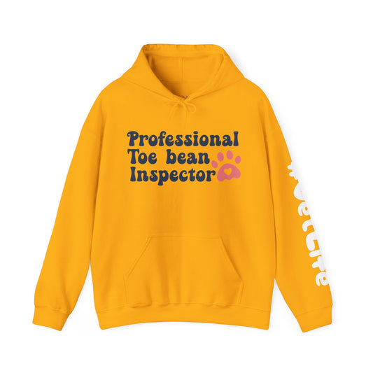 Professional Toe Bean Inspector Hooded Sweatshirt