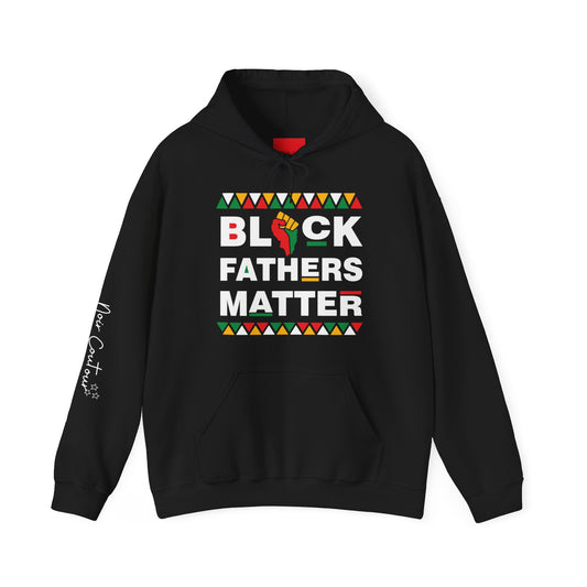Black Fathers Hooded Sweatshirt